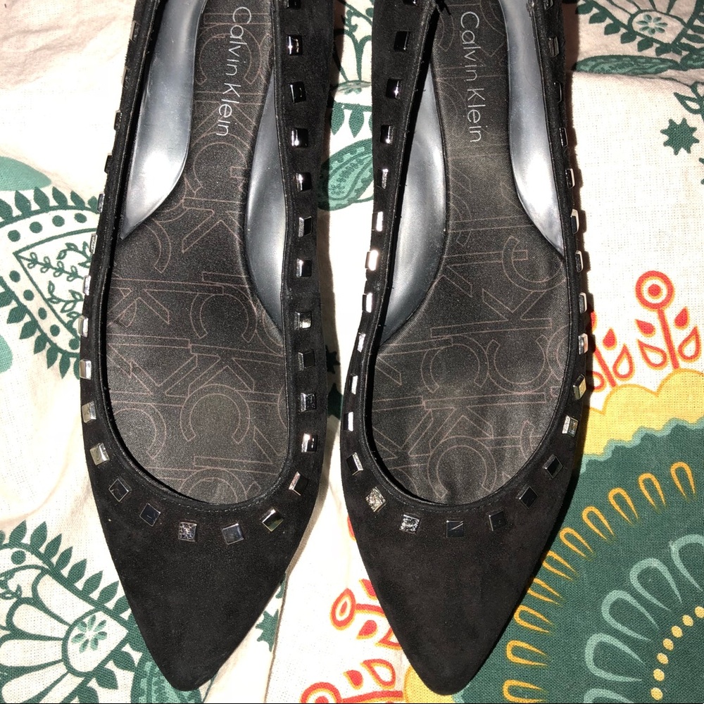 Calvin Klein flats